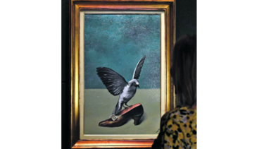 Salvan cuadro de René Magritte
