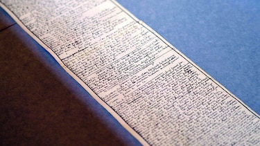 Manuscrito es tesoro nacional