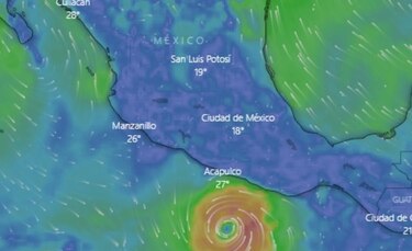 Huracán Agatha amenaza con llegar como categoría 3 a la costa suroeste de México