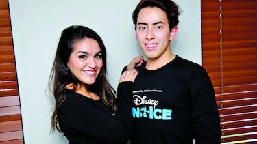La magia de Disney sobre el hielo