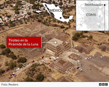 Qué se sabe del ‘inédito tiroteo’ en Teotihuacán en el que murió una mujer