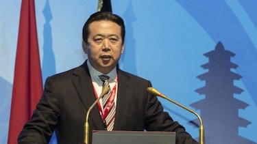 China acusa al expresidente de Interpol de aceptar sobornos