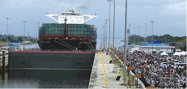 Panamá celebra la ampliación