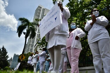 Enfermeras se mantendrán en un paro de labores por 48 horas