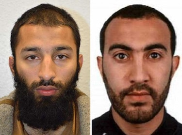 La Policía identifica a dos de los tres atacantes de Londres