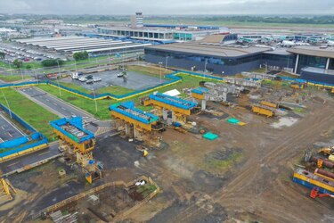Estación del Metro del Aeropuerto de Tocumen tiene un 38% de avance