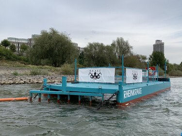 El río Rin arrastra al mar más de 4,000 toneladas de residuos anualmente