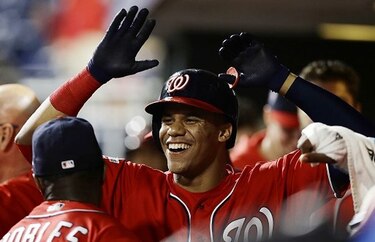 Juan Soto se roba tres bases y sigue haciendo historia en Grandes Ligas