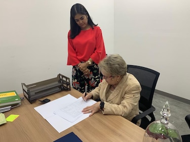 Magistrada María Eugenia López hace pública su declaración de bienes