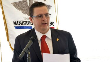 Carlos Rubio, presidente provisional del oficialista Partido Popular