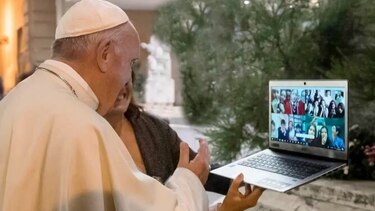 Papa Francisco inaugura el 'hub' tecnológico de la Fundación Scholas en Panamá
