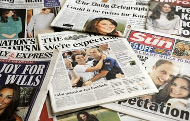 Medios británicos creen que Guillermo y Catalina esperan gemelos