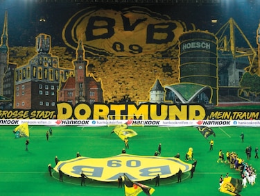 El ‘Muro Amarillo’ de Dortmund, el jugador número 12