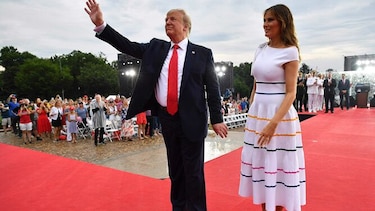 Donald Trump es criticado por errores históricos en su discurso del 4 de julio