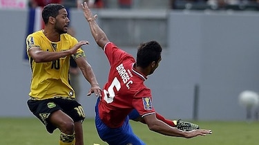 Costa Rica no pudo superar el poder físico de Jamaica