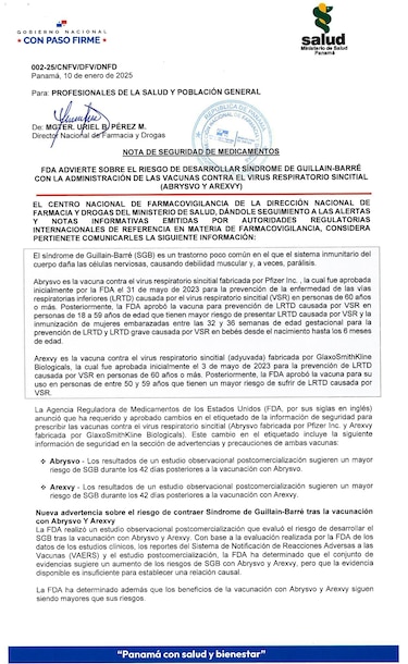 Vacunas contra el virus sincitial y el riesgo de Guillain-Barré: ¿qué dicen los expertos?