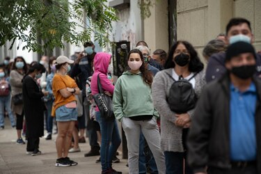 Chile supera los 5 mil casos diarios de Covid-19 por segundo día consecutivo