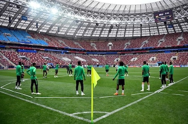 ¡Que ruede el balón! Rusia y Arabia Saudita ponen en marcha el Mundial
