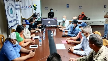 Un desaparecido y viviendas afectadas tras el paso del huracán Iota en Los Santos 