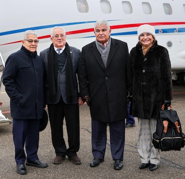 Presidente Mulino ya está en Davos, Suiza, para participar en el Foro Económico Mundial