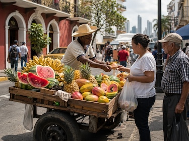 Las manos que alimentan el día