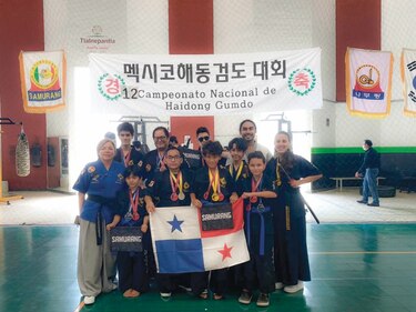 Haidong Gumdo panameño demostró su clase en México