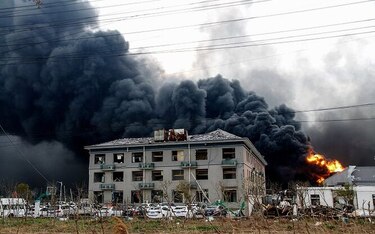 Al menos 47 muertos y decenas de heridos por una explosión química en China