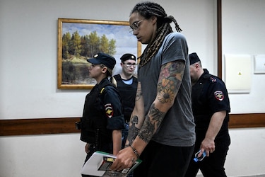 La basquetbolista estadounidense Griner recurre condena a 9 años de prisión en Rusia