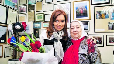 Bonafini se reúne con Cristina Fernández