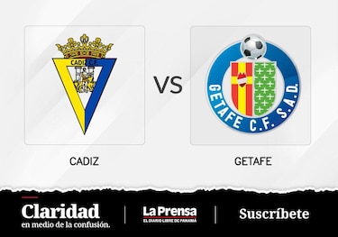 Getafe juega hoy en su campo ante Cádiz