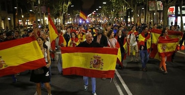 Tribunal español anula la ley por la que se convocó el referéndum en Cataluña