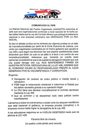 Asociación de Profesores: ‘La huelga sigue’