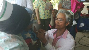 Empieza jornada de vacunación contra el sarampión en Panamá