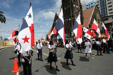 Colón celebra la separación de Panamá de Colombia