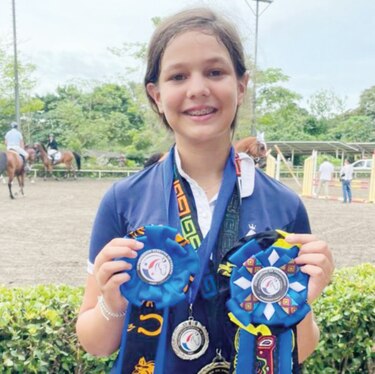 Alessa Ortiz festeja a lo grande