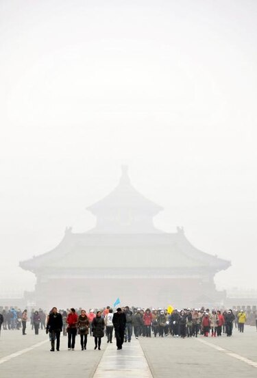 Contaminación en China provocó la suspensión de cientos de vuelos