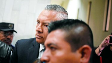 Expresidente del Congreso, detenido