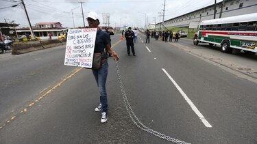 Culminan las manifestaciones en Colón; comercios operan con regularidad