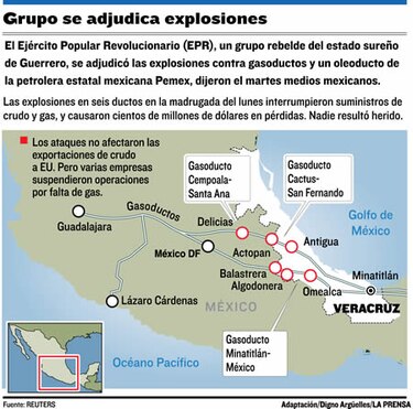 Petrolera sufre las secuelas de atentado guerrillero
