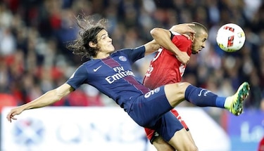Cavani y Lucas Moura lideran el triunfo del PSG