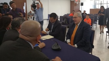 Ricardo Lombana y Guillermo Márquez Amado formalizan nómina ante el Tribunal Electoral