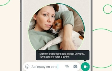 ¿Cómo crear y enviar un videomensaje en WhatsApp?