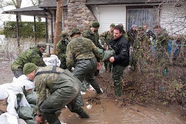 Las inundaciones en Canadá obligan a evacuaciones masivas
