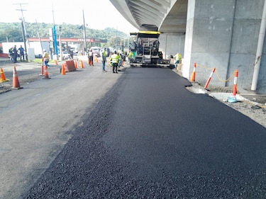 60% de avance en los trabajos bajo el viaducto del corredor de las playas