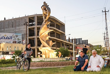 Las estatuas resurgen en Mosul