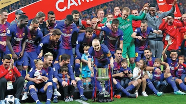 Barcelona no tuvo problema para alzar la Copa del Rey