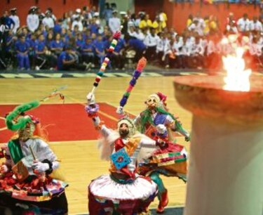 Fiesta deportiva en Panamá