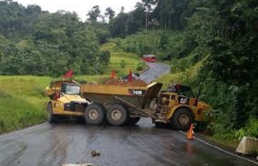 Bloquean acceso a Minera Panamá