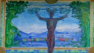 Aristides Ureña Ramos comparte su arte en Santiago de Veraguas