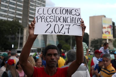 Oposición venezolana presiona por elecciones un día después de cierre de ciclo de diálogo